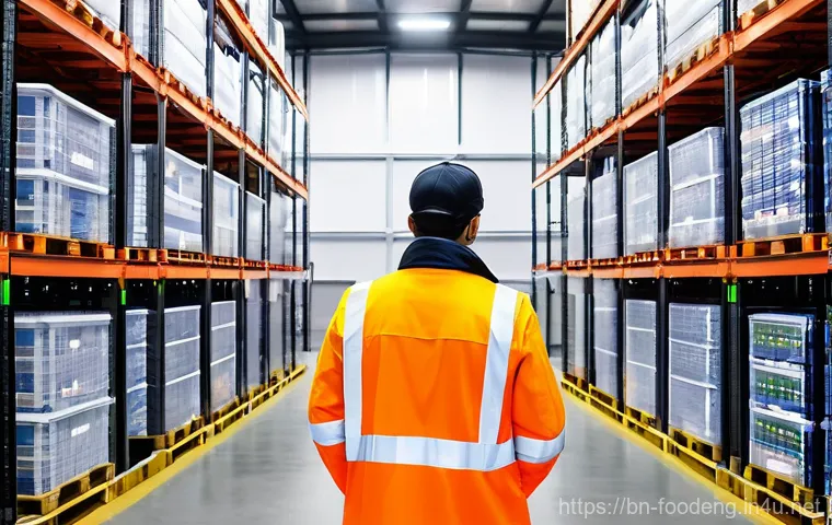 식품 내 유해물질 검출 기술 - **Prompt 1: Smart Sensors for Freshness in a Modern Market**
    "A bustling, brightly lit modern in...